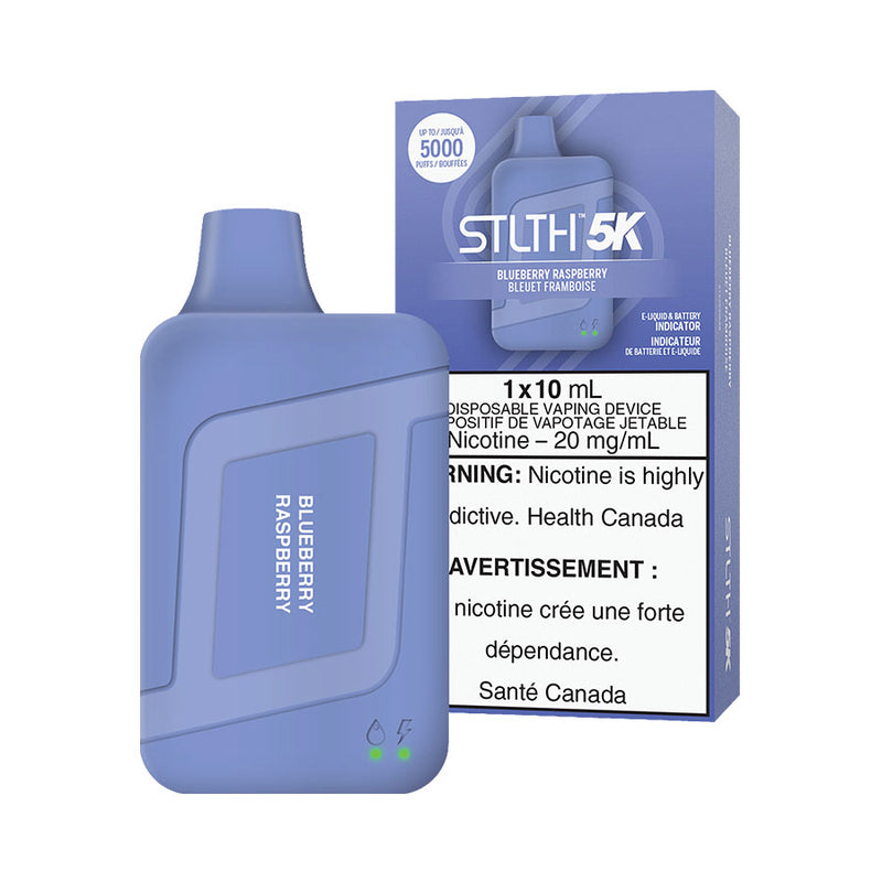 STLTH BOX 5K DISPOSABLE- BLUEBERRY RASPBERRY