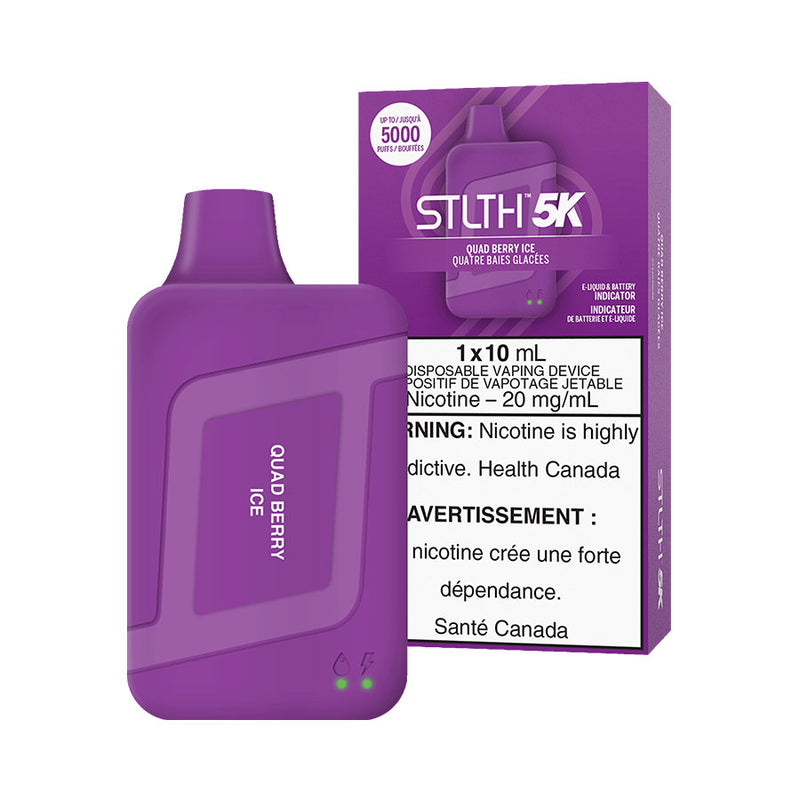 STLTH BOX 5K DISPOSABLE- QUAD BERRY ICE