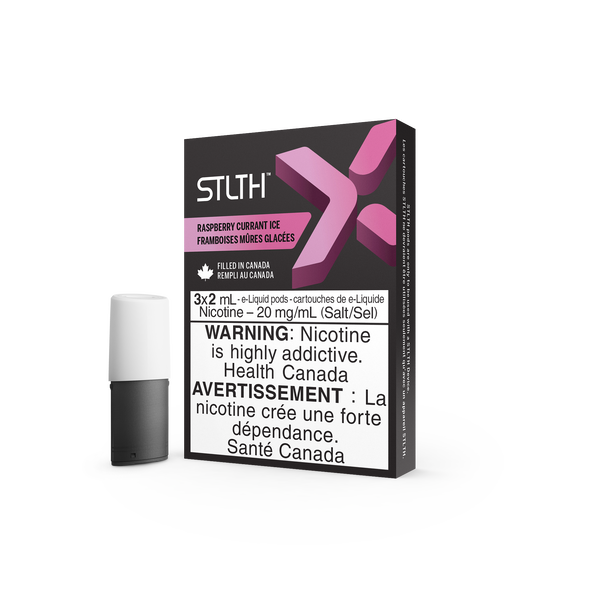 RASPBERRY CURRANT ICE - STLTH X PODS