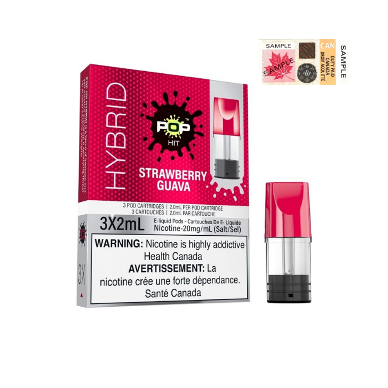 STRAWBERRY GUAVA - POP PODS HYBRID (ONTARIO)