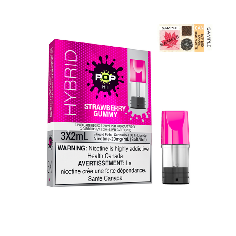 STRAWBERRY GUMMY - POP PODS HYBRID