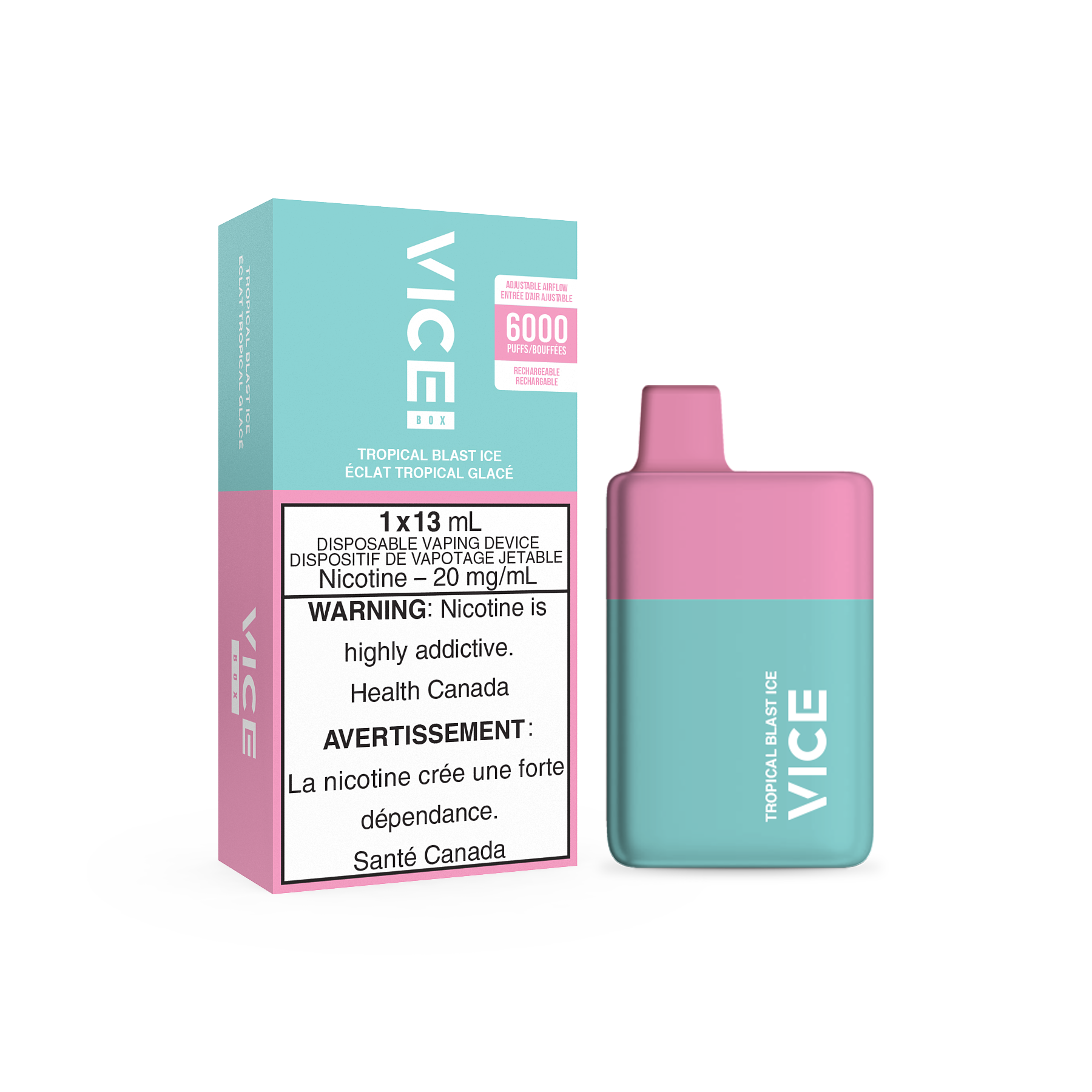 VICE BOX DISPOSABLE - TROPICAL BLAST ICE (ONTARIO)
