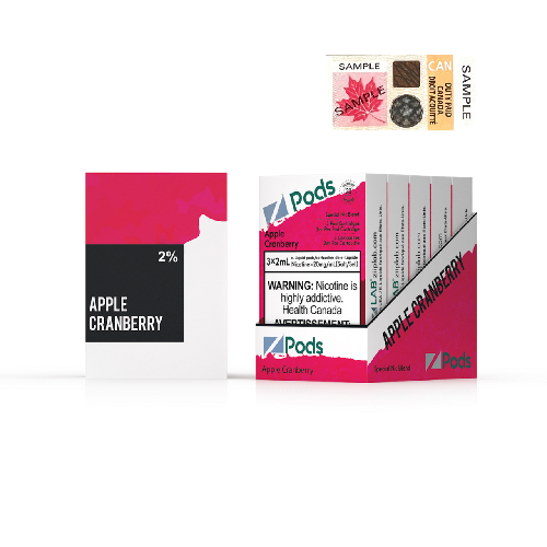 Z-PODS: APPLE CRANBERRY (ONTARIO)