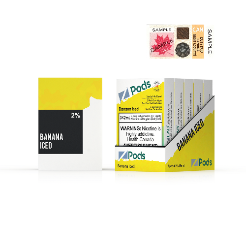 Z-PODS: BANANA ICED (ONTARIO)