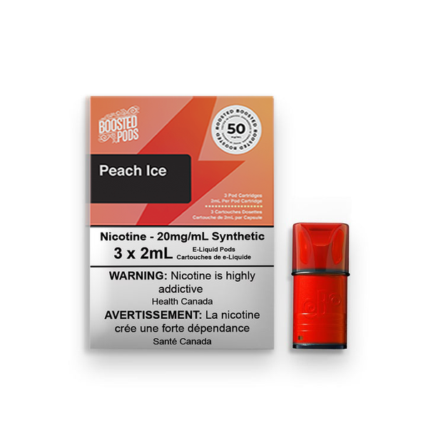 BOOSTED SYNTHETIC POD - PEACH ICE