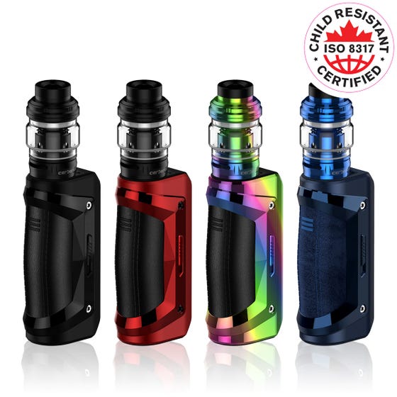 KIT DE DÉMARRAGE GEEKVAPE AEGIS SOLO 2 100 W avec RÉSERVOIR CERBERUS [Version CRC]