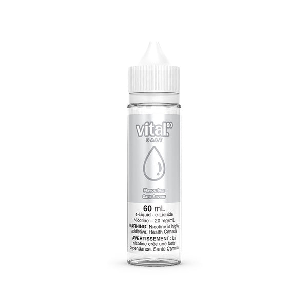 FLAVOURLESS / FLAVORLESS BY VITAL 60 SALT (60mL)