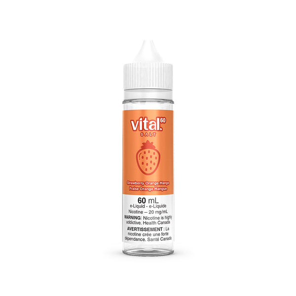 STRAWBERRY ORANGE MANGO BY VITAL 60 SALT (60mL)