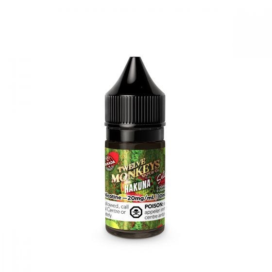TWELVE MONKEYS SALTS - HAKUNA (30mL) (ONTARIO)
